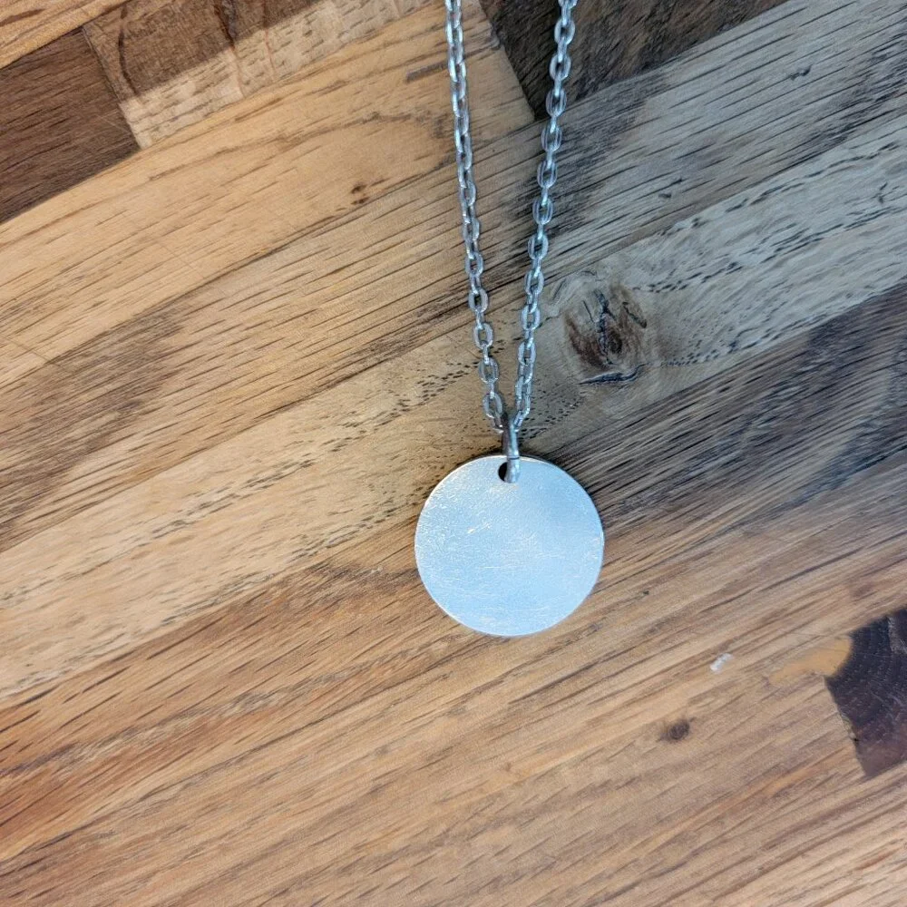 Stainless Steel Metal Friendship Necklace